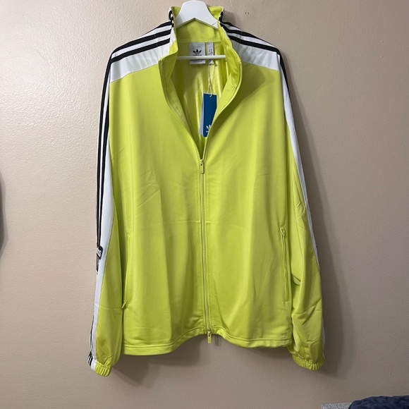 ADIDAS ORIGINALS Men's Megabreak Jacket Size XL in Green with Three Stripes. - Picture 8 of 16